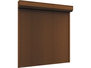 Рулонные ворота утепленные из профиля RH77M 3100x800