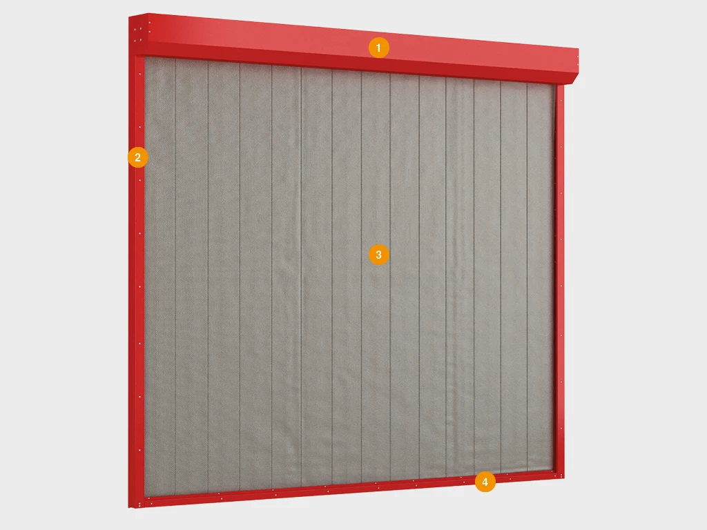 Шторы противопожарные